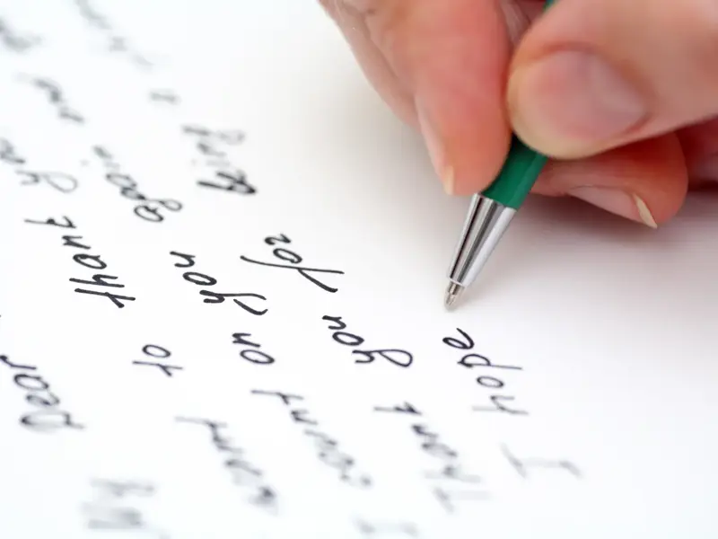 A letter from Joanna