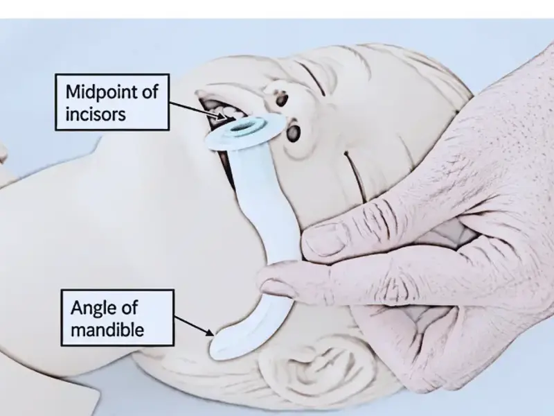 Oropharyngeal airway use in paediatric patients